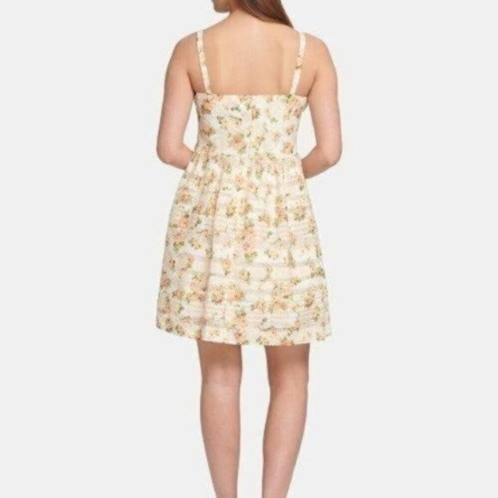 NWT Kensie Floral Print Fit & Flare Dress - Picture 2 of 2